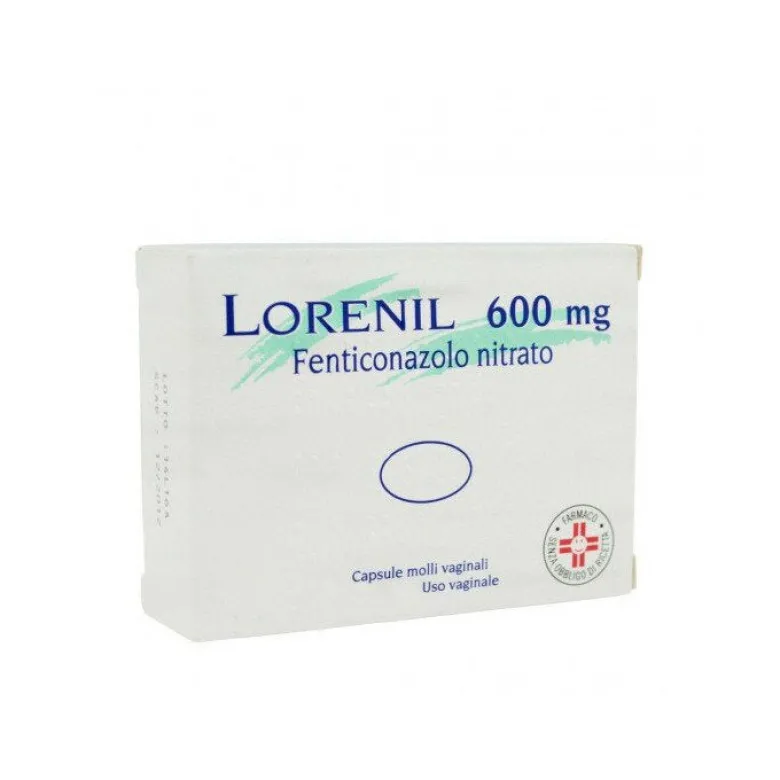 Lorenil 600mg uso vaginale 1 capsula molle