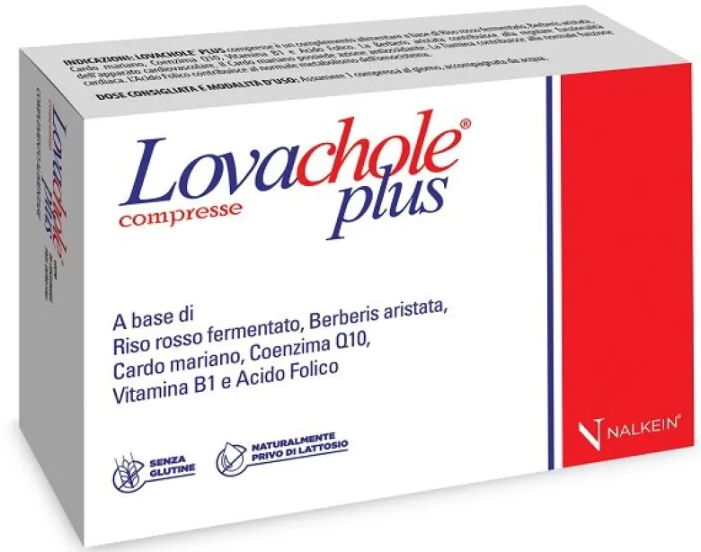 Lovachole Plus 30 Compresse - Integratore per il Colesterolo
