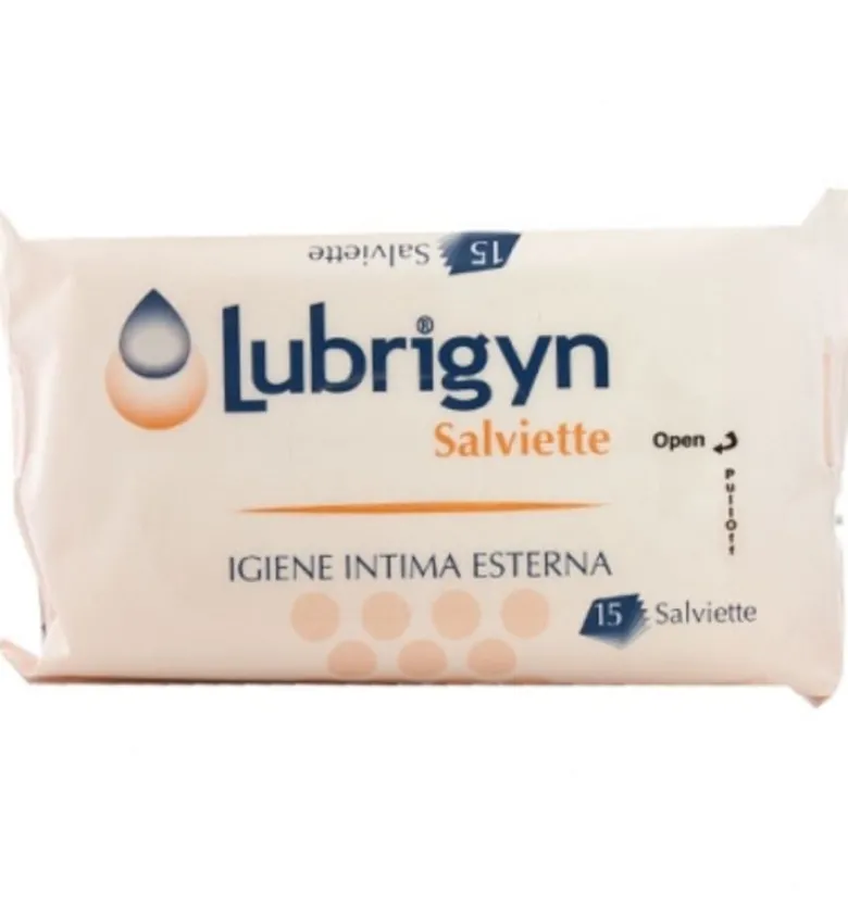 Lubrigyn Salviette per la detersione intima 15 salviette