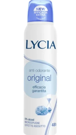 Lycia Original Anti-Odorante 48H efficacia garantita spray 150ml