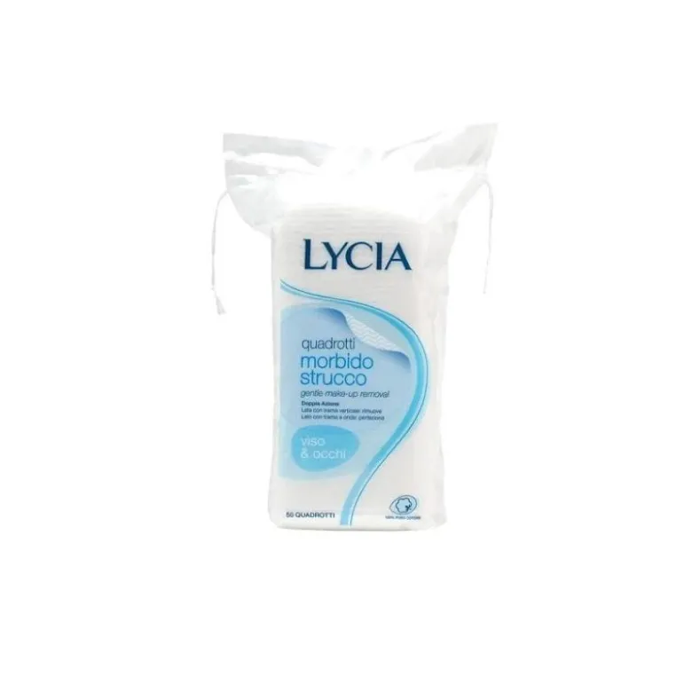 Lycia quadrotti morbido strucco e detersione 50 pezzi