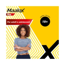 Maalox Plus Azione Rapida Contro Bruciore e Acidità di Stomaco 50 cpr