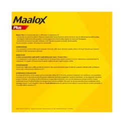 Maalox Plus Azione Rapida Contro Bruciore e Acidità di Stomaco 30 cpr