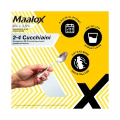 Maalox 400+400 Sospensione Orale Contro Acidità di Stomaco Occasionale 250 ml