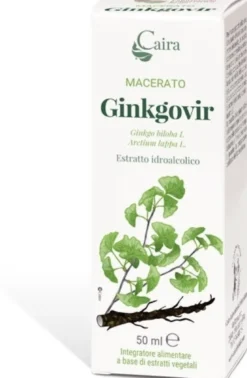 MACERATO Ginkgovir Ginkgo biloba L. Arctium lappa L.