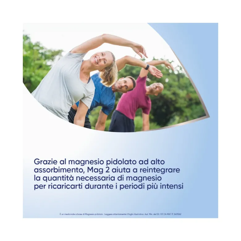 Mag2 Magnesio 20 compresse effervescenti