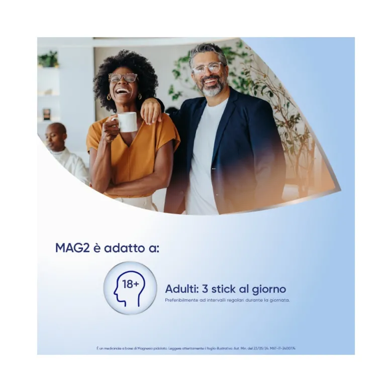 Mag2 Magnesio per soluzione orale 20 bustine monodose