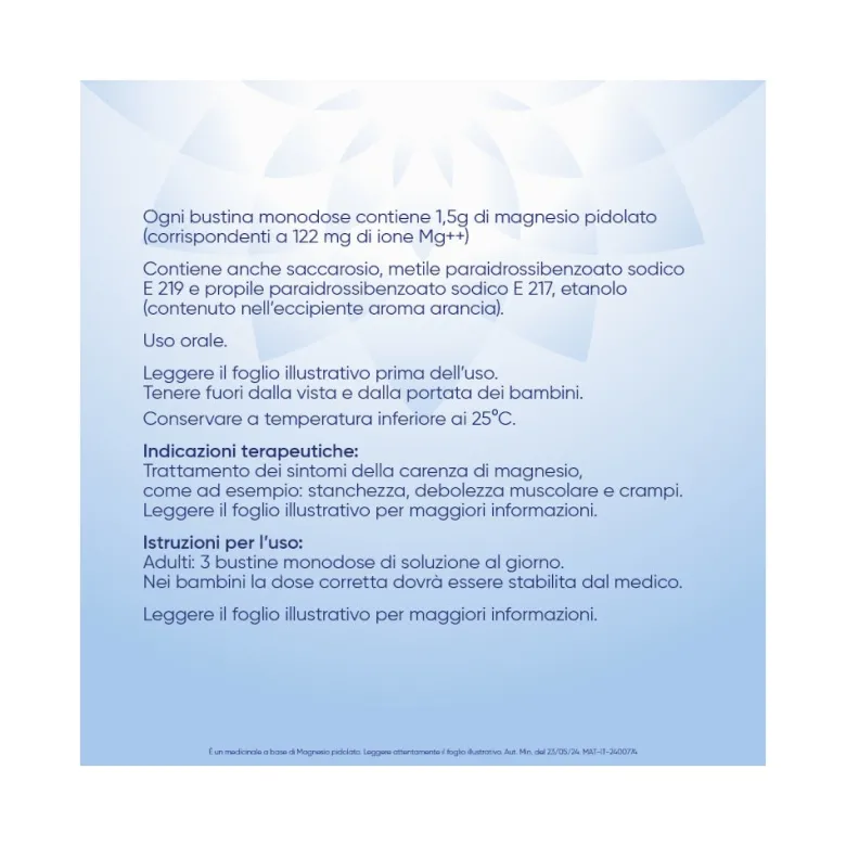 Mag2 Magnesio per soluzione orale 20 bustine monodose