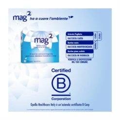 Mag2 Magnesio Pidolato per Stanchezza e Debolezza Muscolare 20 bustine