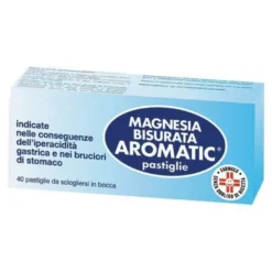Magnesia Bisurata Aromatic antiacido antiulcera 80 Pastiglie