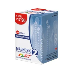 Magnesio 2 ACT Magnesio puro 300g polvere