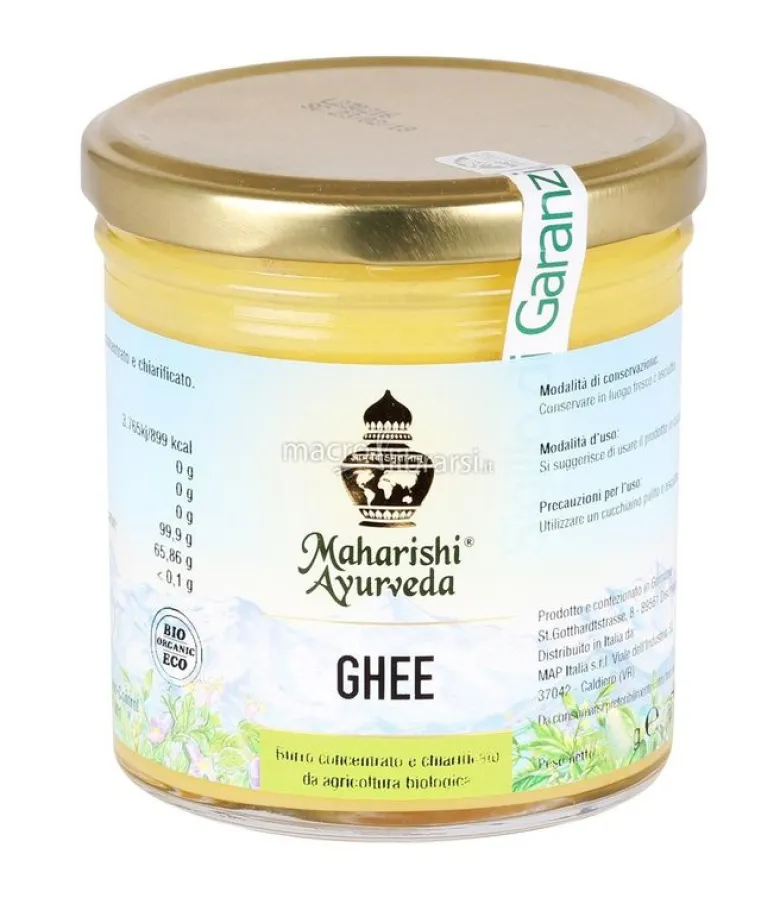 Maharishi Ayurveda GHEE Bio Burro concentrato e chiarificato 480g