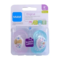 Mam Original Succhietti in silicone per bimba 6+ mesi