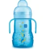 Mam Trainer biberon e tazza colore azzurro 4+ mesi 220ml