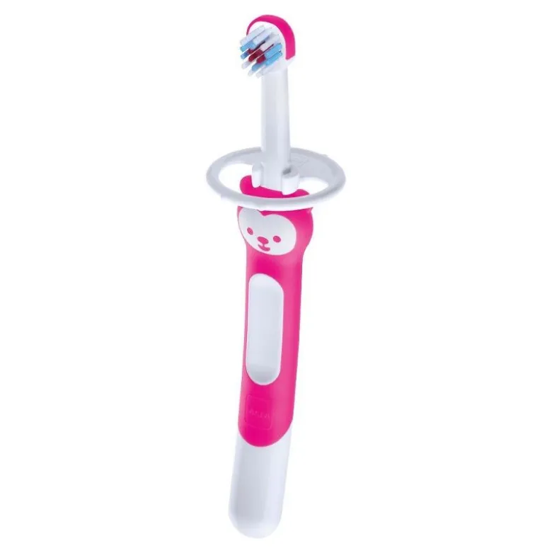 Mam Training Brush spazzolino per bambini colore rosa 5+ mesi