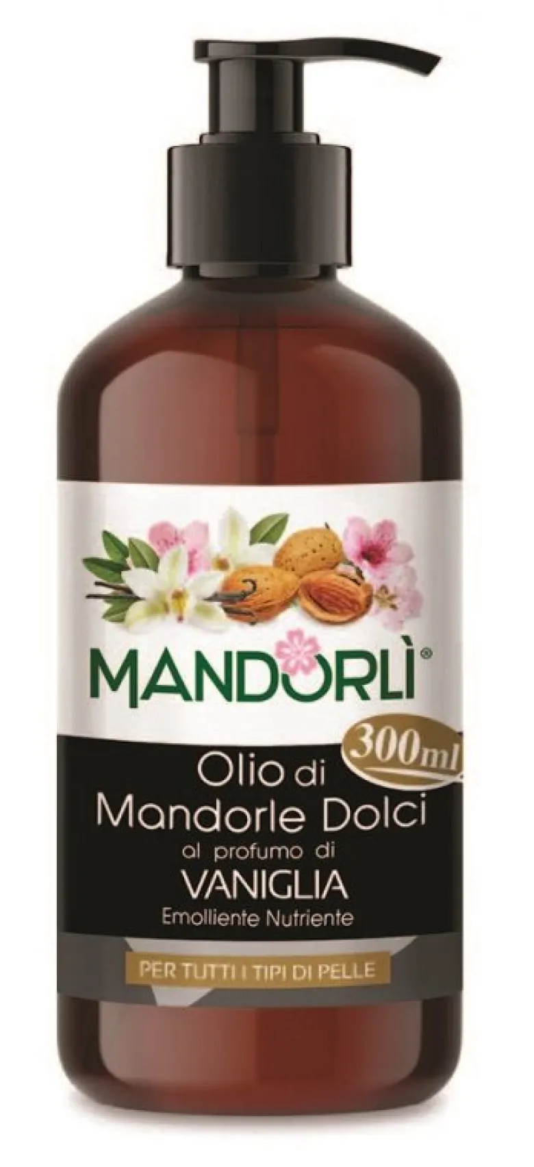 Mandorli vaniglia olio corpo
