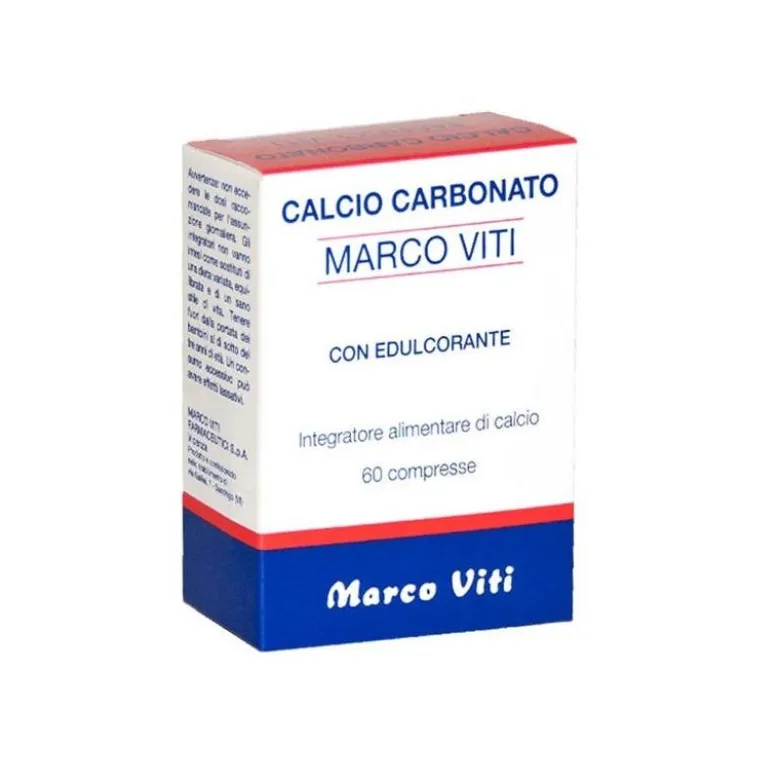Marco Viti Calcio Carbonato 60 Compresse