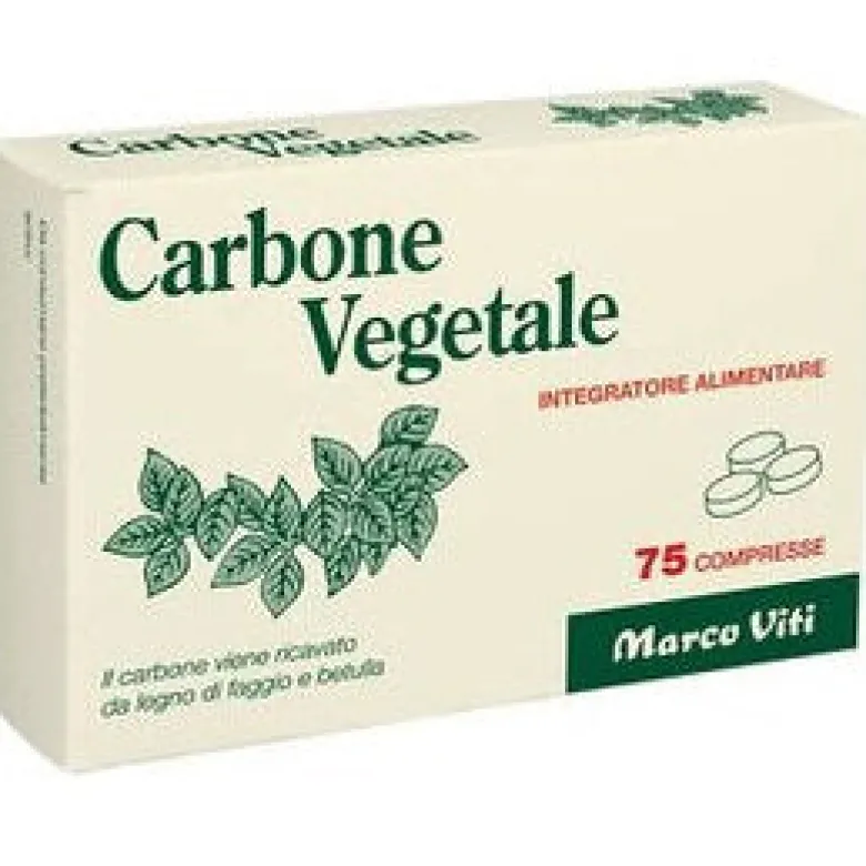 Marco Viti Carbone Vegetale 75 Compresse
