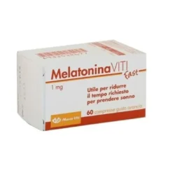 Marco Viti Melatonina Fast utile per l'insonnia gusto Arancia 60 compresse