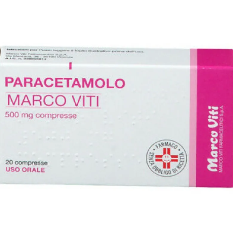 Marco Viti Paracetamolo 500mg 20 compresse