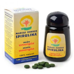Marcus Rohrer Spirulina integratore alimentare ricostituente 180 compresse