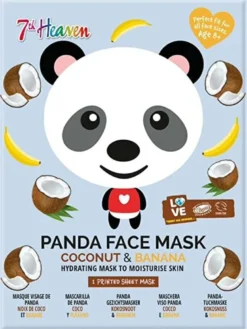 Maschera Viso Cosmetica Cocco e Banana