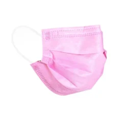 Mascherina chirurgica monouso adulto colore rosa 10 pezzi