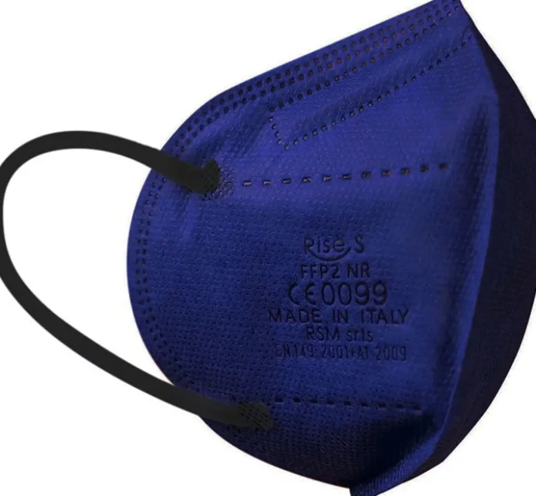 Mascherina FFP2 Rise Small Blu 1 Pezzo
