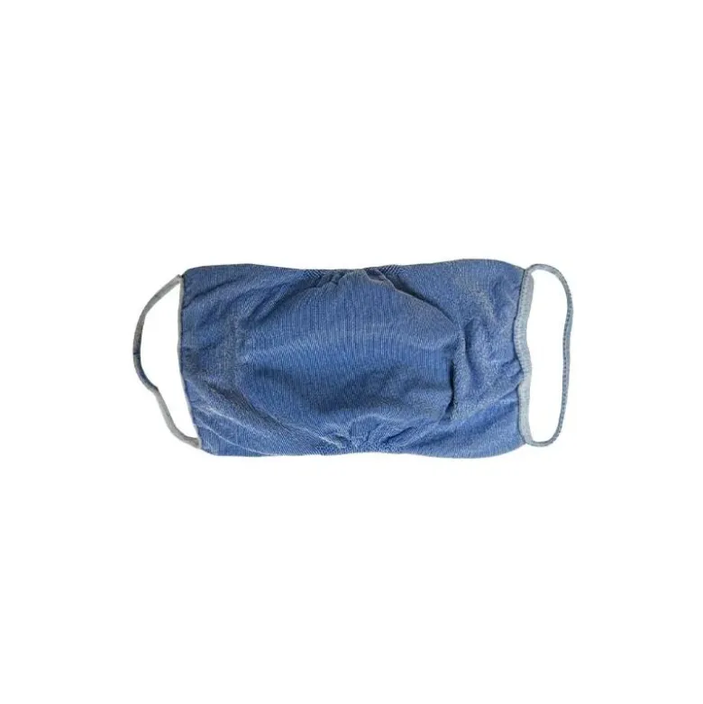 Mascherina Protettiva Lavabile Adulti Jeans 3 Pezzi