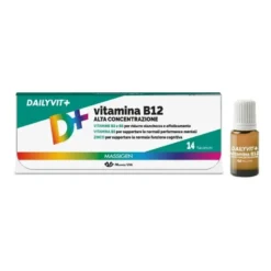 Massigen Dailyvit Vitamina B12 Alta Concentrazione 14 Flaconcini