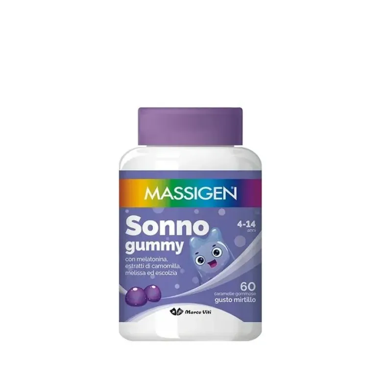 Massigen Sonno Gummy 60 Caramelle Gommose
