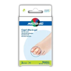 Master-Aid Foot Care Copri Dita in Gel 2 pezzi Small