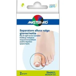 Master-Aid Foot Care Divaricatore Alluce Giorno/Notte Taglia S 2 pezzi