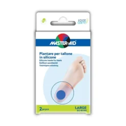 Master-Aid Foot Care Plantare per Tallone in Silicone 2 pezzi Large