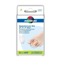 Master-Aid Foot Care Separatore per Dita gel 3 pezzi misti