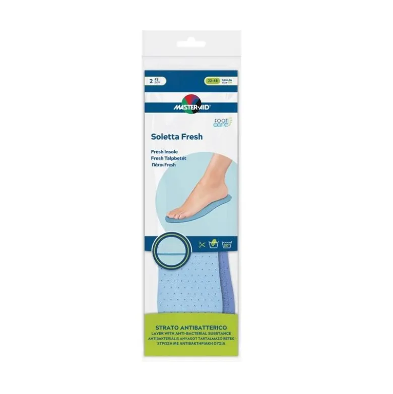 Master-Aid Foot Care Soletta Fresh ritagliabile 2 pezzi