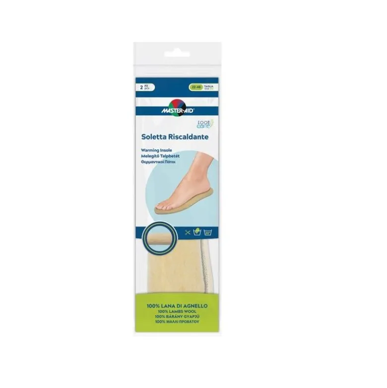 Master-Aid Foot Care Soletta Riscaldante ritagliabile 2 pezzi