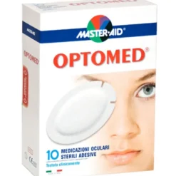 Master Aid Optomed 10 medicazioni oculari sterili adesive 96x66 mm