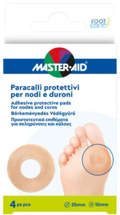Master-Aid Paracalli Protettivi per Nodi e Duroni 4 Pezzi