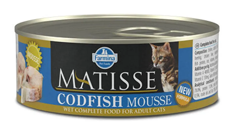 Matisse Cat Codfish Mousse Per Gatti Adulti 300g