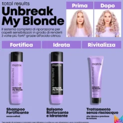 Matrix Total Results Unbreak My Blonde Conditioner - Balsamo per capelli biondi - 300 ml