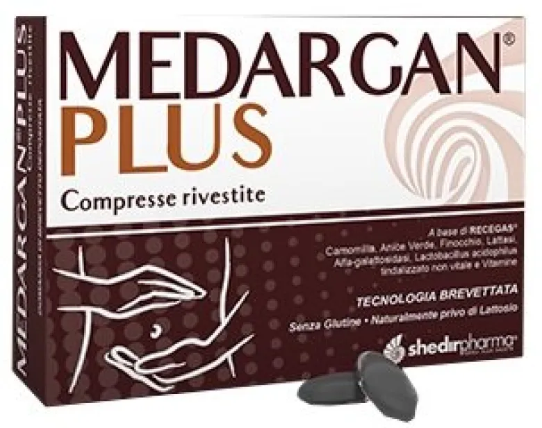 Medargan Plus utile per benessere intestinale 30 compresse