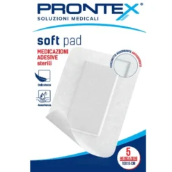 Medicazione Adesiva Sterile Prontex Soft Pad 10x15 cm 5 Pezzi