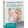 Medicazione Icopiuma Benda a rete ombelicale con garze sterili 3 pz