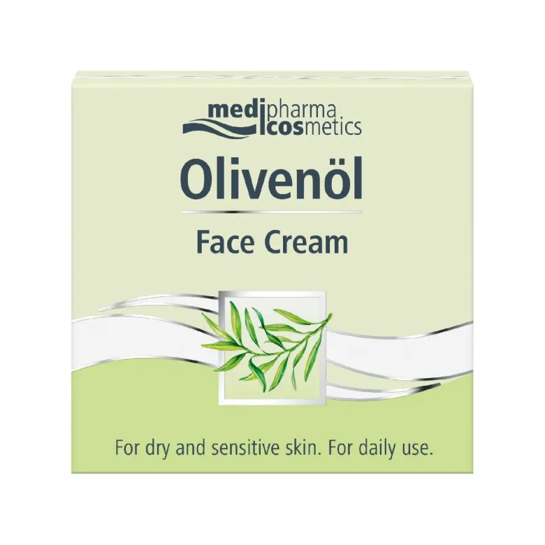 Medipharma Cosmetics Olivenol Crema Viso per pelli secche e sensibili 50ml