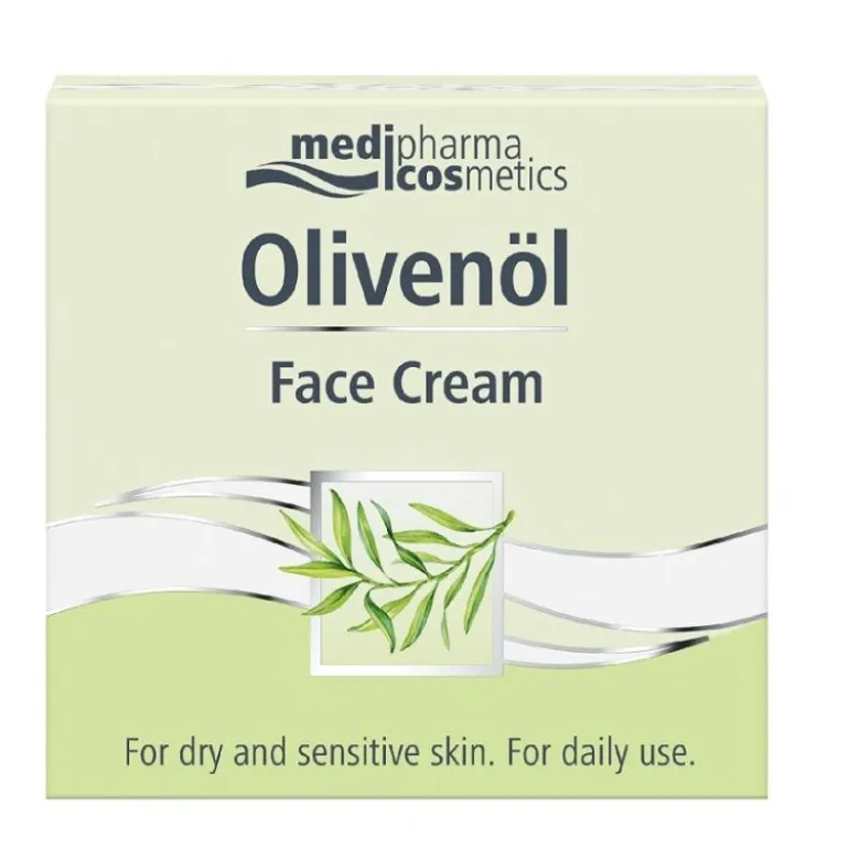 Medipharma Cosmetics Olivenol Crema Viso per pelli secche e sensibili 50ml