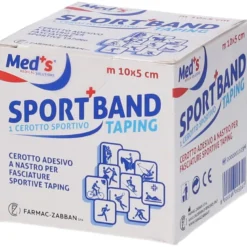 Med's Cerotto In Tela Bianca Sportivo 1000x5cm