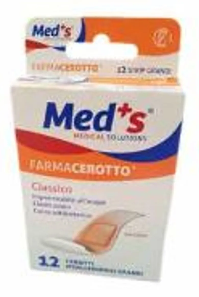 Med's Farmacerotto Classico 12 cerotti ipoallergenici grandi