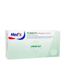 Med's FZ Quality Guanti in lattice Taglia L 100 pezzi