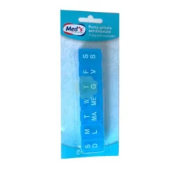 Meds portapillole settimanale 1 pezzo